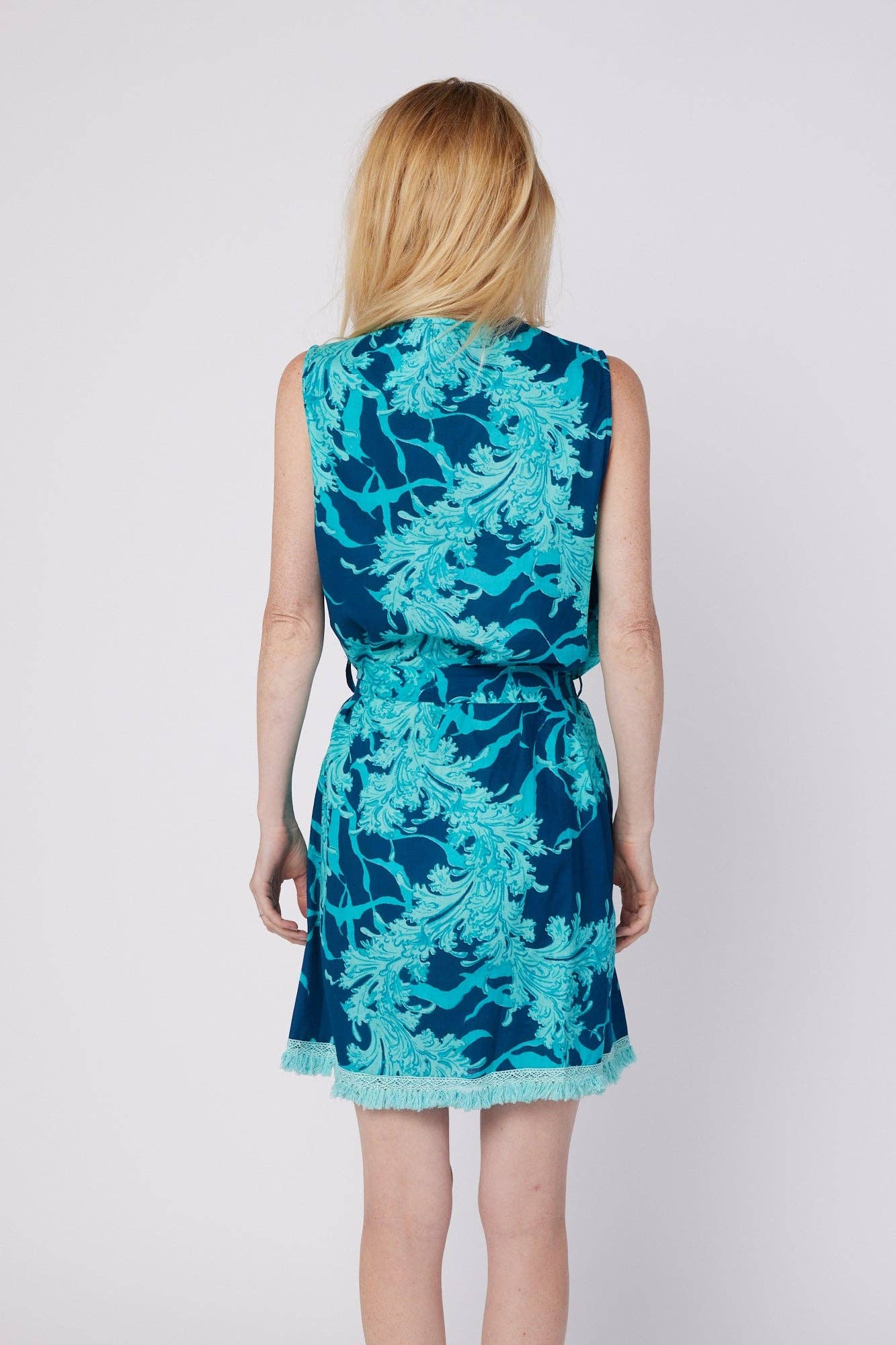 Blue Coral Resort Spring Summer Dress