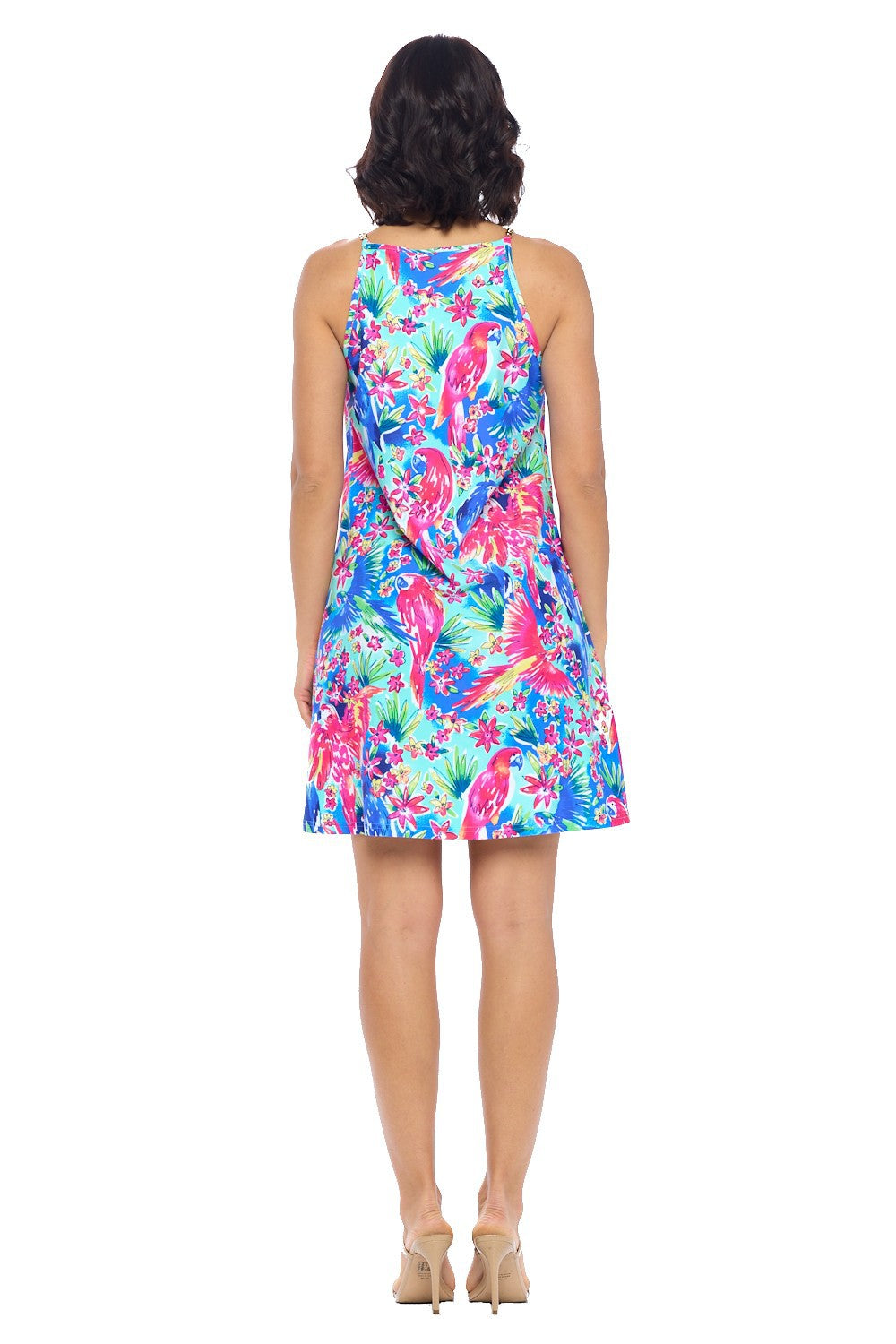 Aryeh Tropical A-line Dress